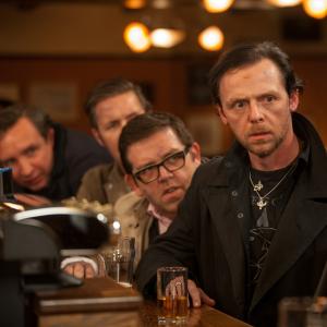 Still of Paddy Considine Nick Frost Eddie Marsan and Simon Pegg in The Worlds End 2013