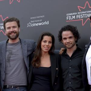 Pippa Cross, Jon Croker, Parisa Dunn, Reece Ritchie and Richard Raymond attend the Edinburgh International Film Festival, June 21st 2015