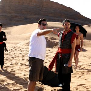 Behind the scenes Desert Dancer