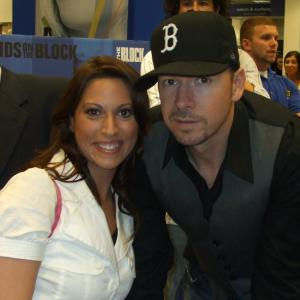 Michelle Romano and Donnie Wahlberg