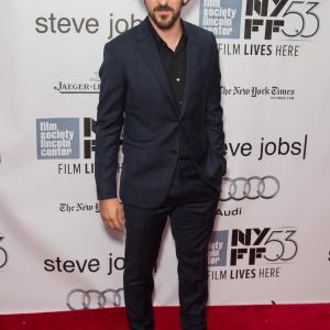 Actor Adam Shapiro  Steve Jobs Premiere  NYFF 2015 New York City