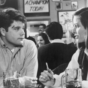 Still of Sean Astin and Greta Lind in Rudy (1993)