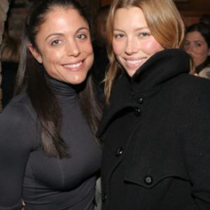 Jessica Biel and Bethenny Frankel