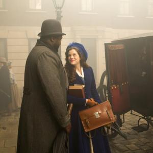 Still of Nonso Anozie and Jessica De Gouw in Dracula 2013