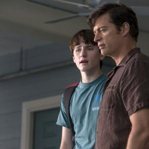 Still of Harry Connick Jr. and Nathan Gamble in Dolphin Tale 2 (2014)
