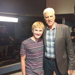 Nathan Gamble and Ted Danson