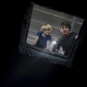 Still of Chris Massoglia and Nathan Gamble in The Hole 2009