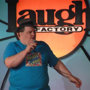 Performing with Improv 4 Kids at the Laugh Factory