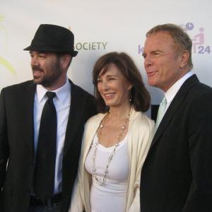 Lee Burns Anne Archer Terry Jastrow On the red carpet at the Filmanthropy Film Festival
