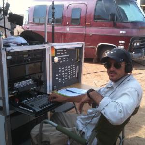 A Million Ways To Die In The West Filling in for Production Sound Mixer David Brownlow Dr Downlow