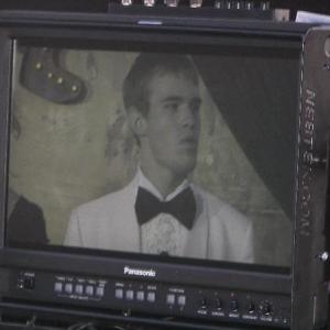 Jesse on a commercial set 2006