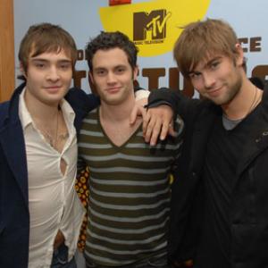 Penn Badgley Chace Crawford and Ed Westwick