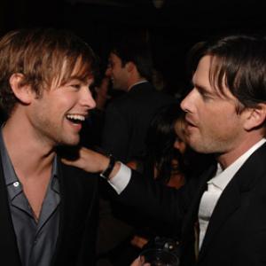 Matthew Settle and Chace Crawford at event of Liezuvautoja 2007