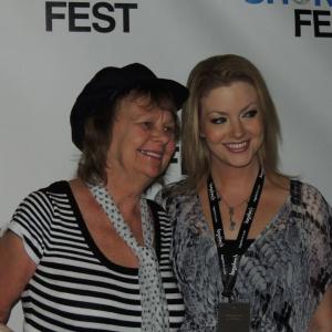 Jackie and Jessica Mathews at LA Shorts Fest