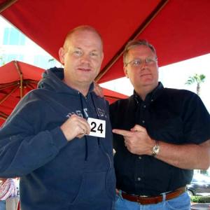 My favorite pic of me and Glenn Morshower Lunch in LA and guess what our table number was?