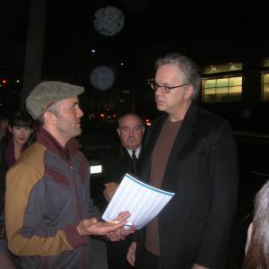 Simon Anthony with Tim Robbins Beverly Hills California