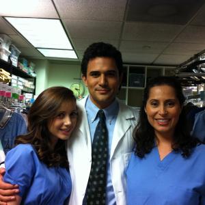 On the set of One Life to Live, November 28, 2011.