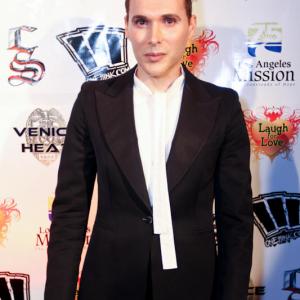 GUY PERRY attends the VENICE HEAT Premiere at The Comedy Store in Hollywood