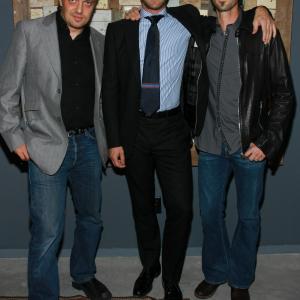 Steve Wiig, Josh Lucas and Martin Shore at the 