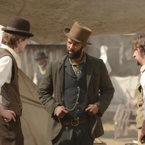 Still of Common Phil Burke and Ben Esler in Hell on Wheels 2011