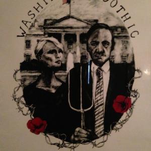 Season 2 wrap gift given and designed by Beau Willimon - Showrunner of House of Cards.