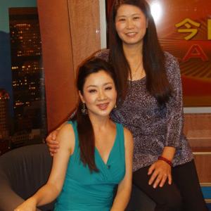 With the hostess Ms Zhuo Lei of Chinese TV Ch18 Oct 19 2011