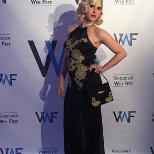 Marzy Hart dress by House Of Correia Vancouver Web Fest 2015