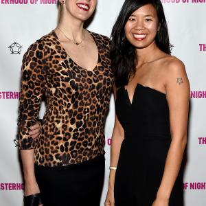 Director Caryn Waechter and Screenwriter Marilyn Fu attend The Sisterhood Of Night New York Premiere at SVA Theater on April 2 2015 in New York City