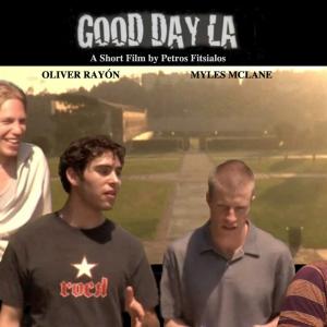 Still of Oliver Rayon, Myles McLane, Kyle Rea and Ernie Sloman in Good Day LA (2007)