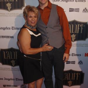 Lupe Ontiveros and Oliver Rayn at the Los Angeles Latino International Film Festival LALIFF