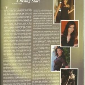 AMICI Magazine Rising Stararticle on Natalina Maggio Talks about how you cannot miss the new upcoming actress with her cute high pitched voice