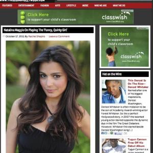 Natalina Maggio Rising Star article on TheRisingHollywood.com