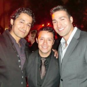 Nelson R Grande, Efren Ramirez and Nelson C Grande @ Paramount Studios