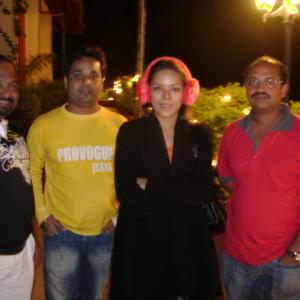 With Udita Goswami & Himadri Ghosh