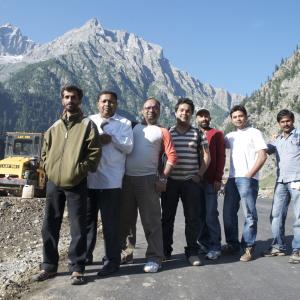 With Chase Team in Kashmir