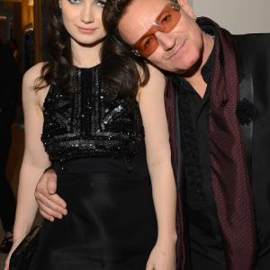 Bono and Eve Hewson