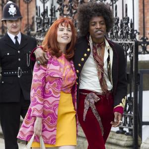 Still of André Benjamin and Hayley Atwell in Jimi: All Is by My Side (2013)