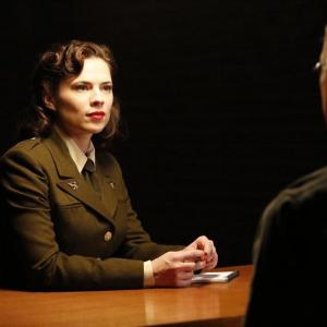 Still of Reed Diamond and Hayley Atwell in Agents of SHIELD 2013