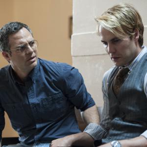 Still of Mark Ruffalo and Taylor Kitsch in The Normal Heart (2014)