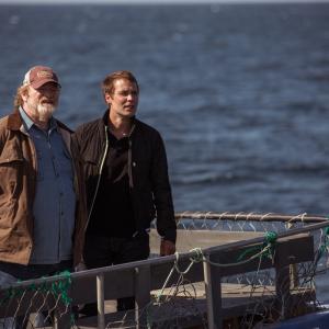 Still of Brendan Gleeson and Taylor Kitsch in The Grand Seduction 2013