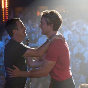 Still of Mark Ruffalo and Taylor Kitsch in The Normal Heart (2014)