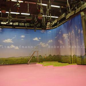 scenic painting for the dutch sesame streetworked together with Michael Lenz