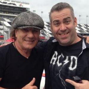 With Brian Johnson from AC/DC...just because!