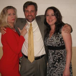 Pamela Hardy Scott and Angela Umfleet on the set of the M2 PicturesInvestigation Discovery Channel series Happily Never After May 2013