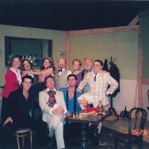 The cast of PICASSO AT THE LAPIN AGILE The Generic Theater Norfolk VA May 1999