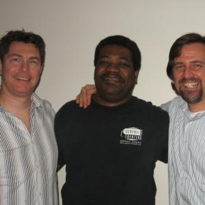Terry Jernigan, Rodney Suiter, and Scott Rollins LINE IN THE SAND Virginia Stage Company 2009