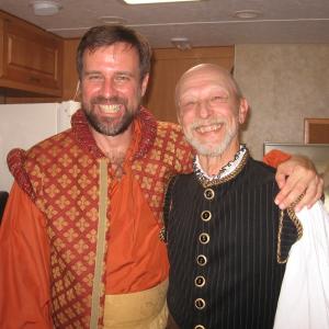 Scott Rollins as Capt. John Smith & Director Bob Nelson 1607:FIRST LANDING at Fort Story Virginia Beach, VA June 2011