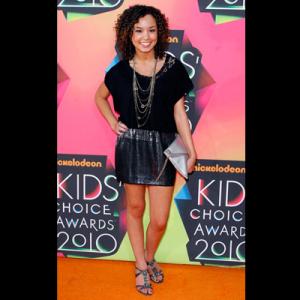 Savannah Jayde attends Nickelodeon Kids Choice Awards 2010