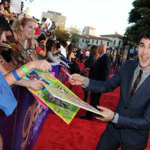Darren Criss at event of Glee The 3D Concert Movie 2011