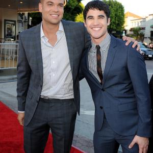 Mark Salling and Darren Criss at event of Glee: The 3D Concert Movie (2011)